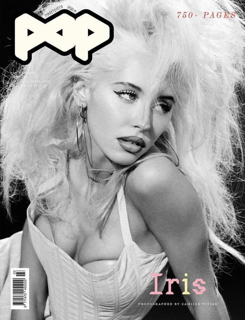 IMGmodels's tweet image. #IrisLaw covers the new #POPmagazine.