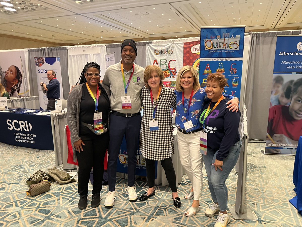 Quirkles's tweet image. We’re at #NAA with the good people from #UnleashingPotential.