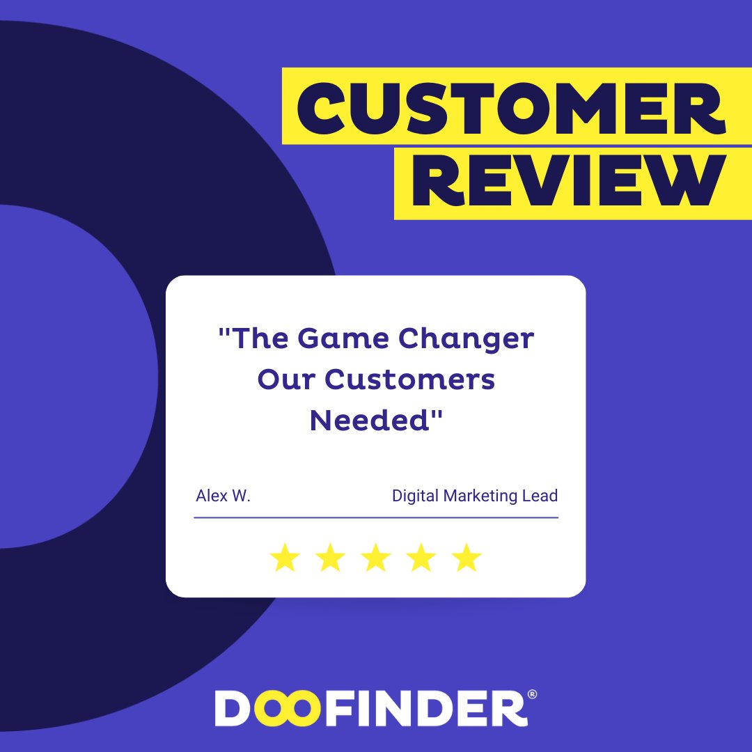 doofinder's tweet image. 🌟 Five stars all around! Our users agree that Doofinder&apos;s search engine is top-notch. Don&apos;t take our word for it, check out these 5-star reviews and see for yourself! 

#Doofinder #eCommerceSearch #eCommerceSolution #AdvancedSiteSearch #AIPoweredSearch #SearchSolution