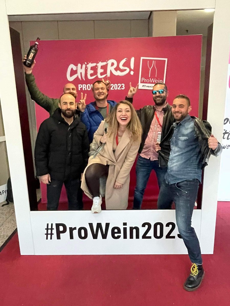 Понякога излагаме наши вина, понякога и ние се излагаме #prowein