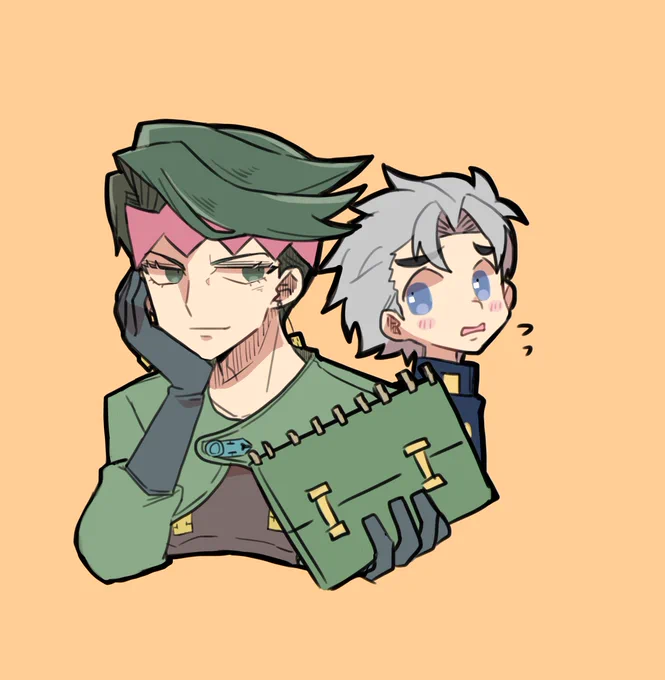 先生と康一くん 