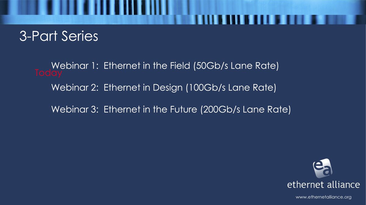 EthernetAllianc's tweet image. Today&apos;s @EthernetAllianc #TechnologyWebinar is the first in our ongoing series, so stay tuned for upcoming #webinars. In the meantime, here&apos;s a look at everything we&apos;ll be covering in today&apos;s presentation on #EthernetInTheField. #VoiceOfEthernet