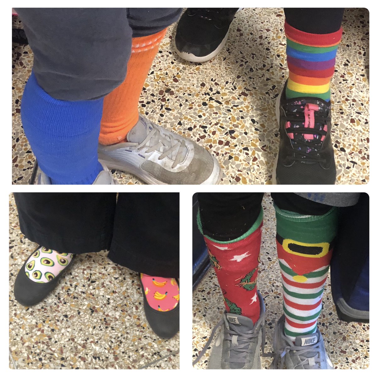 Today at #TheMount we are supporting awareness of World Down Syndrome Day #WDSD. Staff and Ss chose to show off #LotsOfSocks! Socks are chosen because they represent a visual of what chromosomes look like &amp; they are also a great way to start the convo! <a href="/CCPSk12/">Carroll County PS</a> <a href="/MdPublicSchools/">Maryland State Department of Education</a>