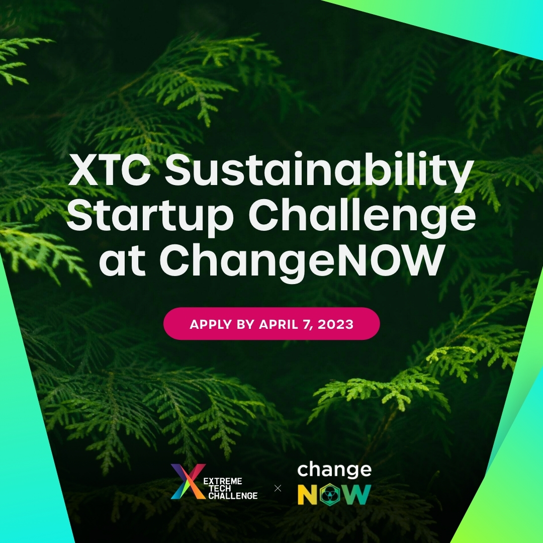 ExTechChallenge's tweet photo. It’s time to celebrate global change makers!
Applications are open for the #ExtremeTechChallenge #Sustainability #StartupChallenge at @ChangeNOW_world 2023.
#innovation #circularEconomy #urbanDevelopment
For details and to apply, visit 👉 https://t.co/ge7VxxW6hN https://t.co/2ly931MYPP