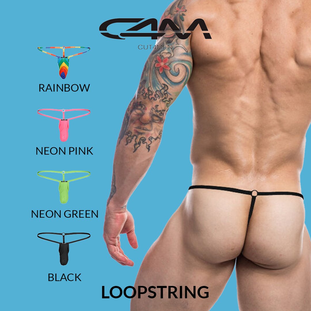 The Loopstring by Cut4men is for dare men who like the feeling of freedom. It is an incredibly comfortable garment to wear capable of holding the just and necessary and leaving nothing for the imagination .