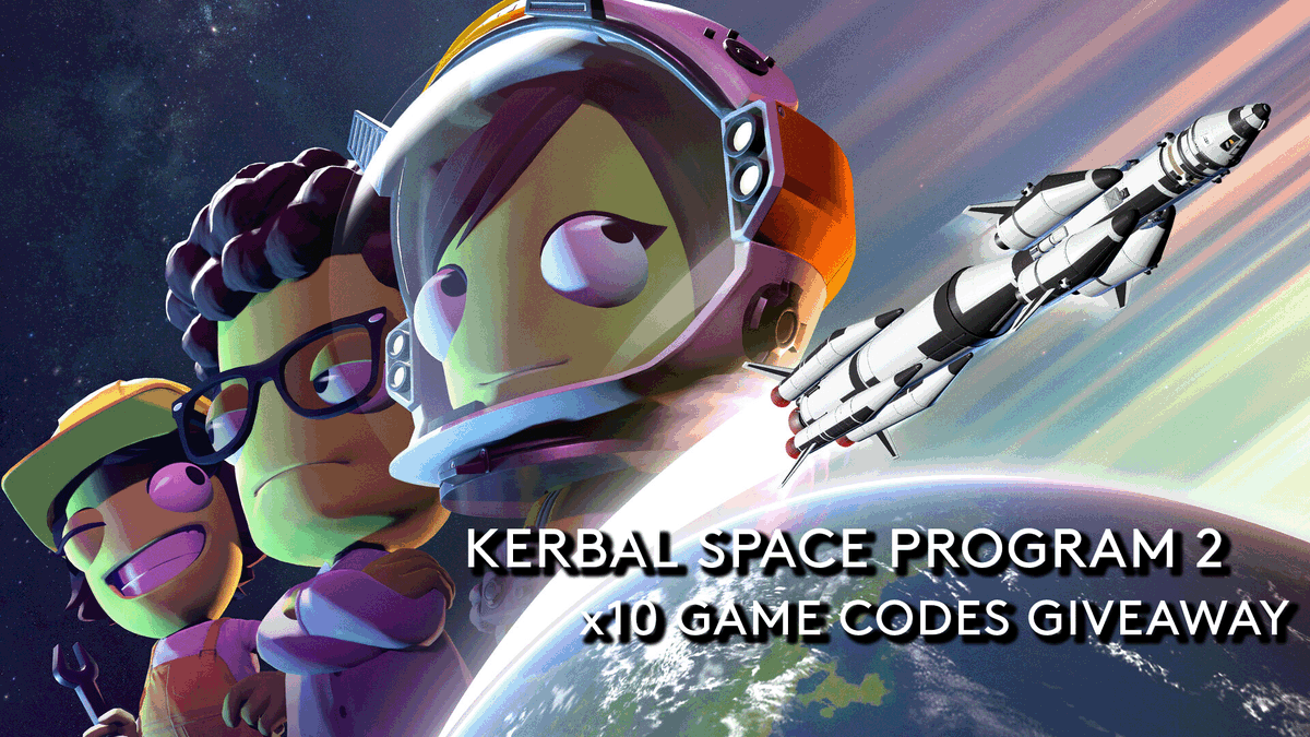 LogitechG's tweet image. 🚀 Ready to blast off with the acclaimed space flight sim Kerbal Space Program 2? We have x10 game codes to giveaway to you! All you have to do is:

⭐ Retweet this post
⭐ Follow @LogitechG and @KerbalSpaceP 
⭐ Redeem your entries at gleam.io/1gaAg/logitech…