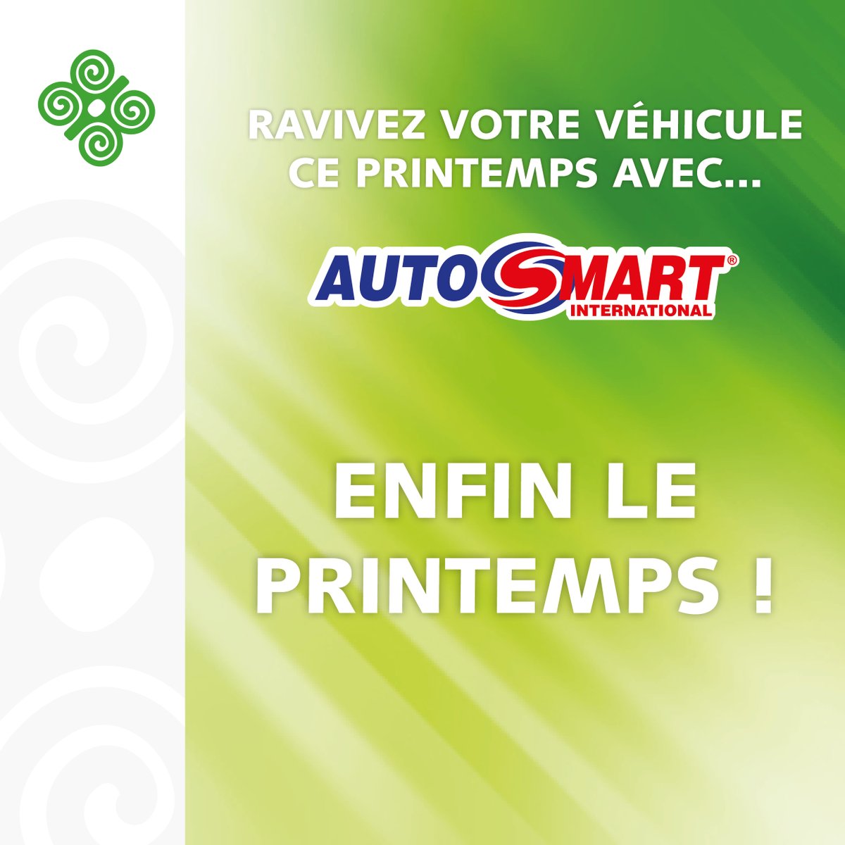 AutosmartFrance's tweet image. #Printemps #Autosmart