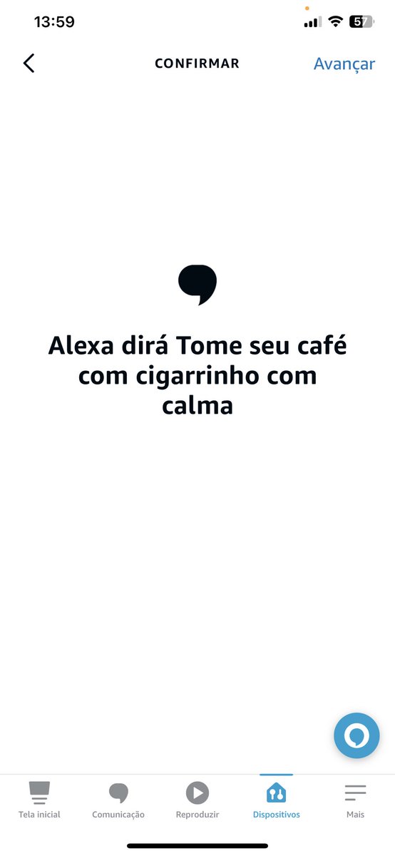 gabeck_'s tweet photo. configurando a alexa pra lembrar das coisas importantes https://t.co/kNvRinFoUd