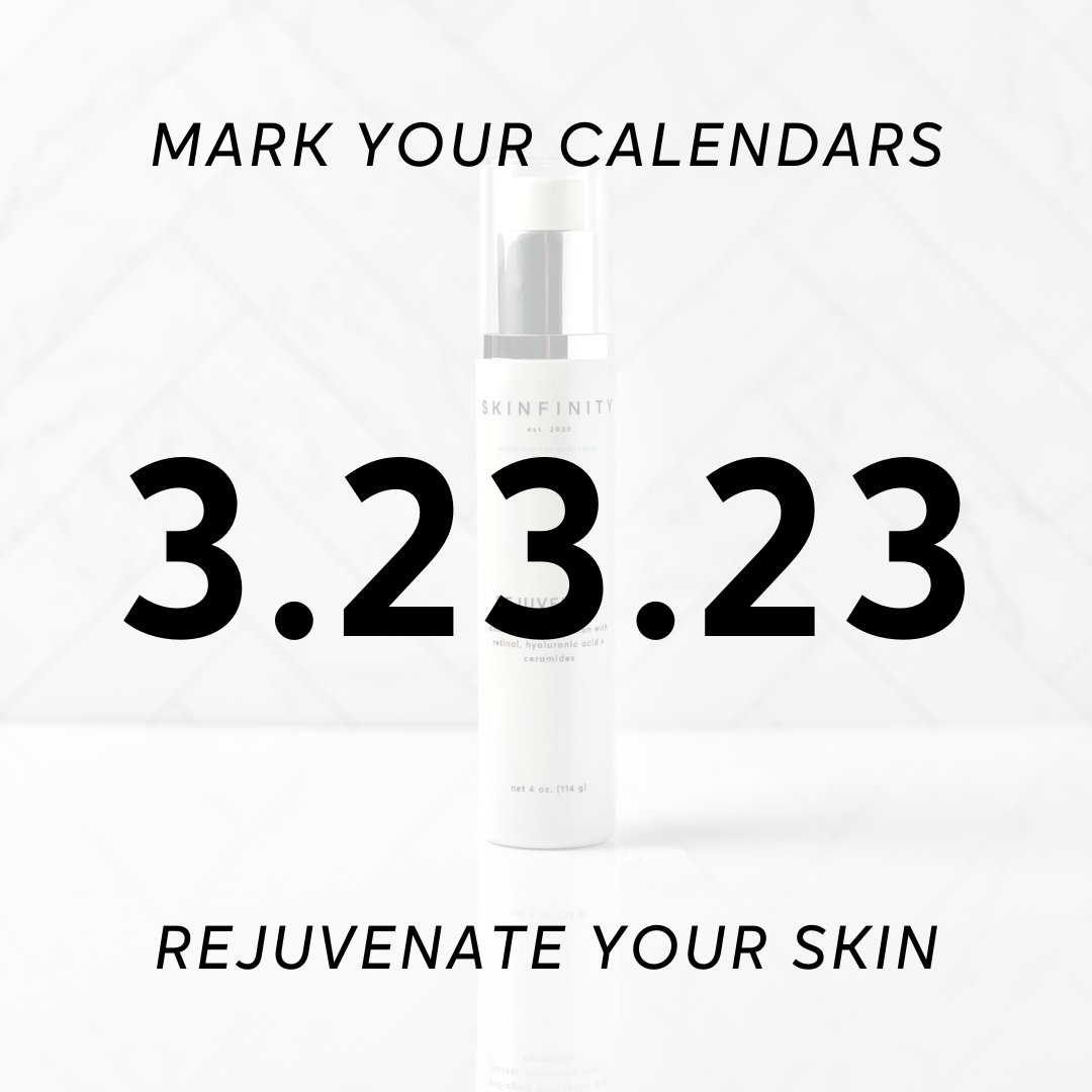 SkinfinitySkin's tweet photo. Something new is coming 3.23.23... 🤍

Sign up and be the first to shop 👇️

https://t.co/qnmqAlMB5P

#skinfinity #skinfinityskincare #skincareforeveryone #skincare #cleanbeauty #crueltyfree #madeintheusa #medicalgradeskincare #womenowned #womenownedbusiness #smallbusiness https://t.co/wwDXootgSc