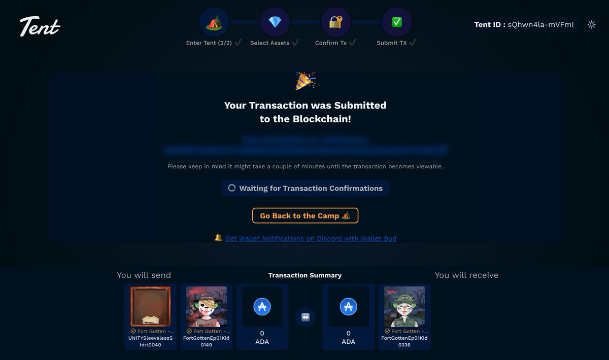 It begins.

Traits trading between Kidz at <a href="/fortgotten/">Fort Gotten</a> ✨

#CardanoCommunity #CNFTs