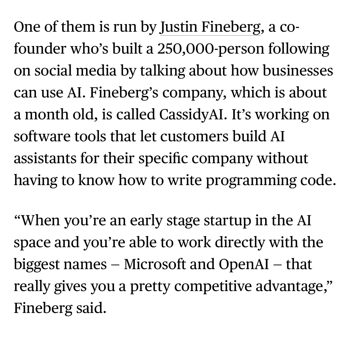 Exciting things ahead...

I shared some insights about the startup <a href="/IanWoodfill/">Ian Woodfill</a> 
and I have been working on.

Excited to be backed by @Neo, and working alongside
<a href="/Microsoft/">Microsoft</a> and @OpenAl. 

bloomberg.com/news/articles/…