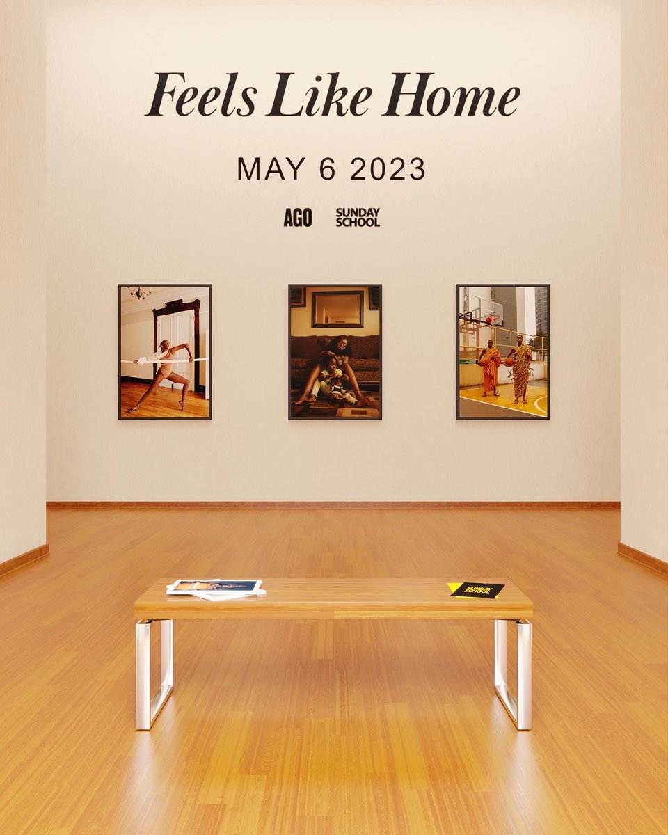 Josef Adamu (@josefadamu) on Twitter photo Feels Like Home ✨
May 6, 2023 – May 6, 2024
Art Gallery of Ontario
Our first solo exhibition at the <a href="/agotoronto/">Art Gallery of Ontario</a>. Feels Like Home ✨
May 6, 2023 – May 6, 2024
Art Gallery of Ontario
Our first solo exhibition at the <a href="/agotoronto/">Art Gallery of Ontario</a>.