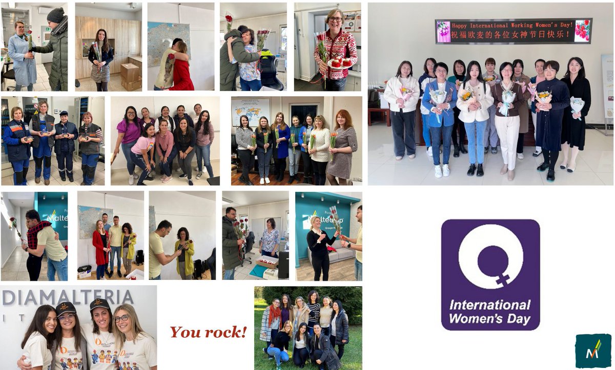 The“International Women’s Day” has been celebrated all around the world within Malteurop Business Units…. With flowers, sweet pastries… and hugs! 

Congrats to all the wonderful female colleagues we can count on all year long! 
You rock!

#internationalwomensday2023 #Malteurop