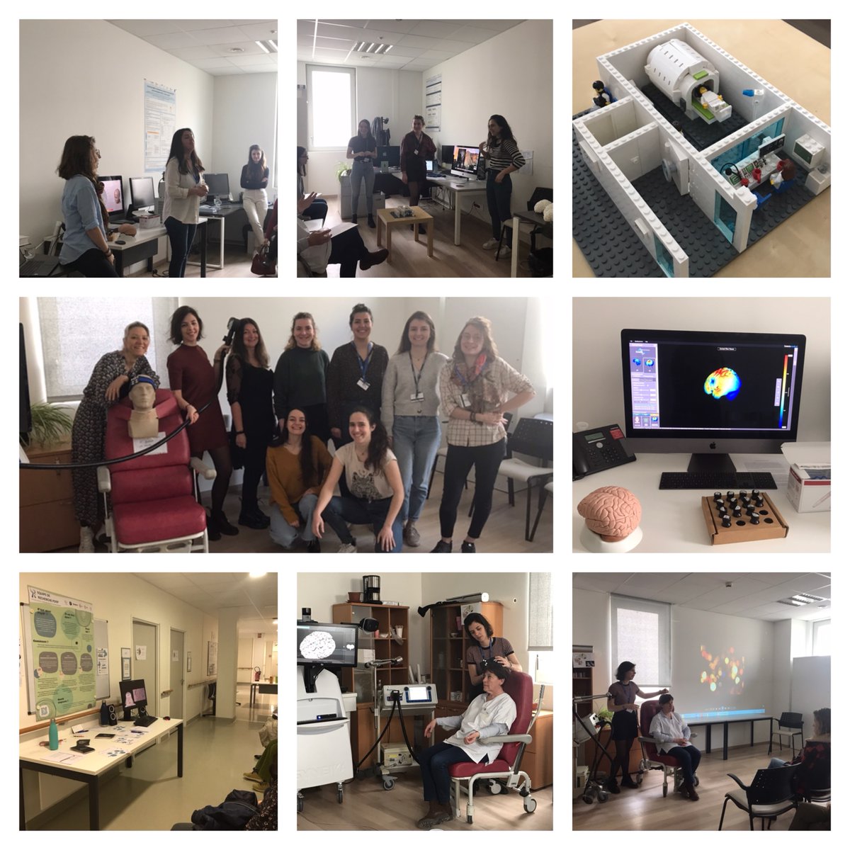 LeslieWallart's tweet photo. #Retour sur ⏪ les portes-ouvertes à #PsyR2 pendant la @semaineducerveau :
🙌 un grand MERCI aux participant.e.s, pour leur enthousiasme, leur curiosité et leurs supers retours sur ces 2 demi-journées intenses !

#stimulationcérébrale #IRM #psychiatrie #neurosciences https://t.co/oDn0VGgydh