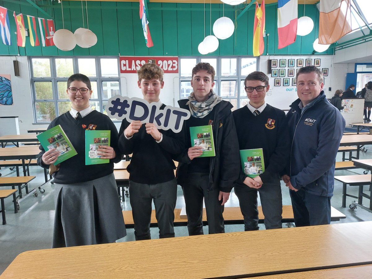 A big thank you to Diarmuid from #DundalkIT, so many courses from Levels 8, 7 &amp; 6, reasonable points and only a train ride away.