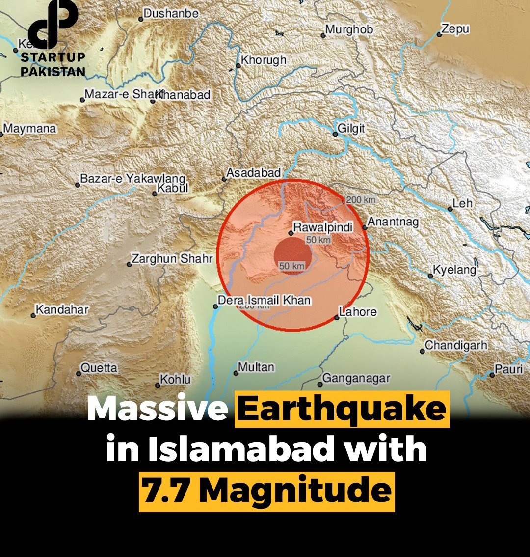 JamshaidBM's tweet photo. O Allah, protect Pakistan 🇵🇰 from all kinds of calamity
Earthquake in Lahore, Islamabad, Faisalabad 
Ya Allah Reham
#زلزلہ https://t.co/91OTB2DFud