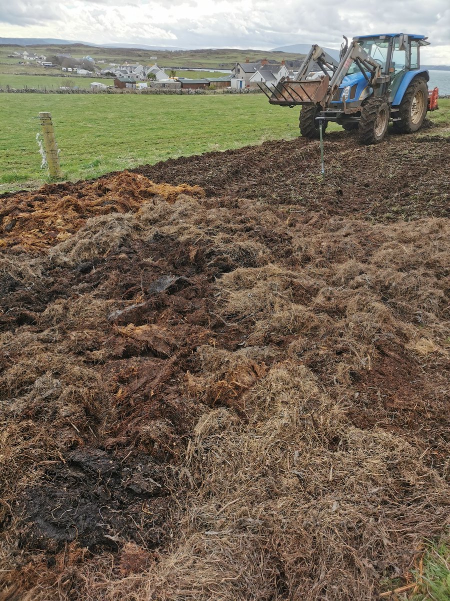 anneguichard's tweet photo. If you build it they will come. Early cover creation on #rathlinisland today for our Giving Corncrake a Home project #GCaH @RSPBNI https://t.co/WWP3Qj3jx2
