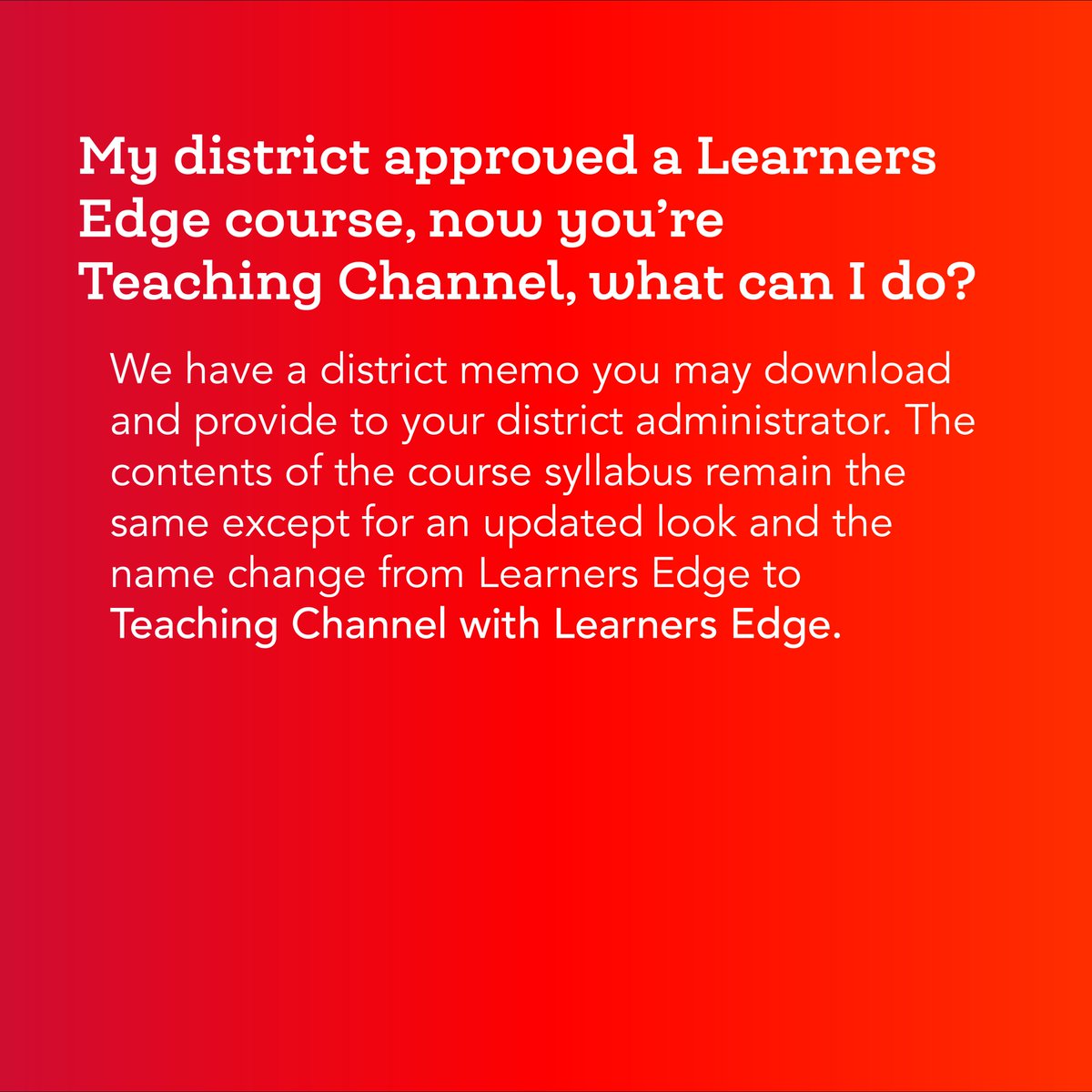 Learners Edge tweet media