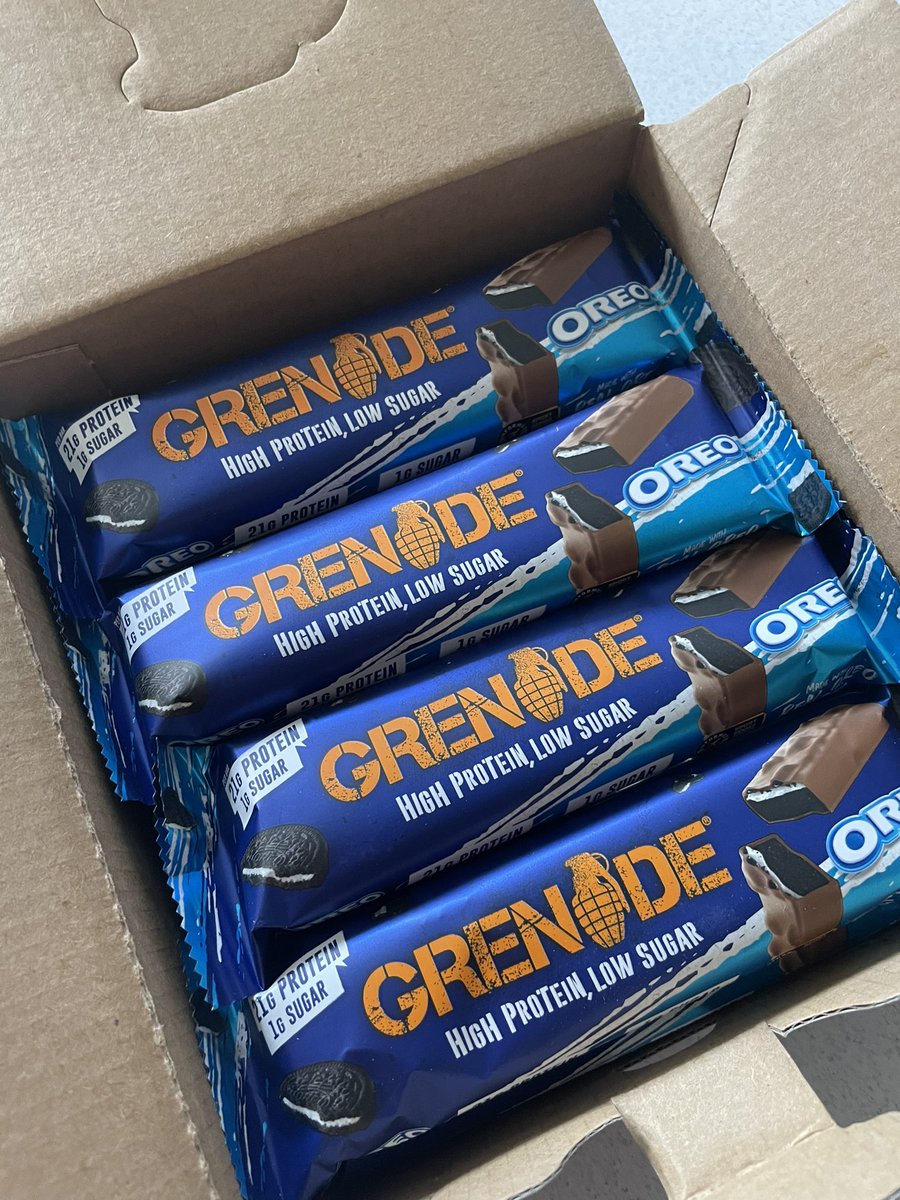 That feeling when you finally get another box! 😋 #OreoGrenade @grenadeofficial
