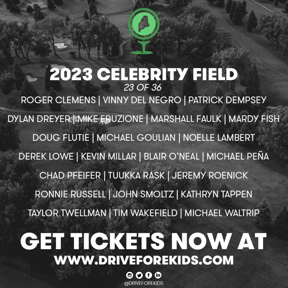 driveforekids's tweet photo. Hey @TomBrady @RobGronkowski @davidortiz @JLo @BenAffleck @markwahlberg @RealMattDamon -- you coming to @VisitMaine to join this star studded field? Asking for a friend... #driveforekids https://t.co/ihEPbqoj5a