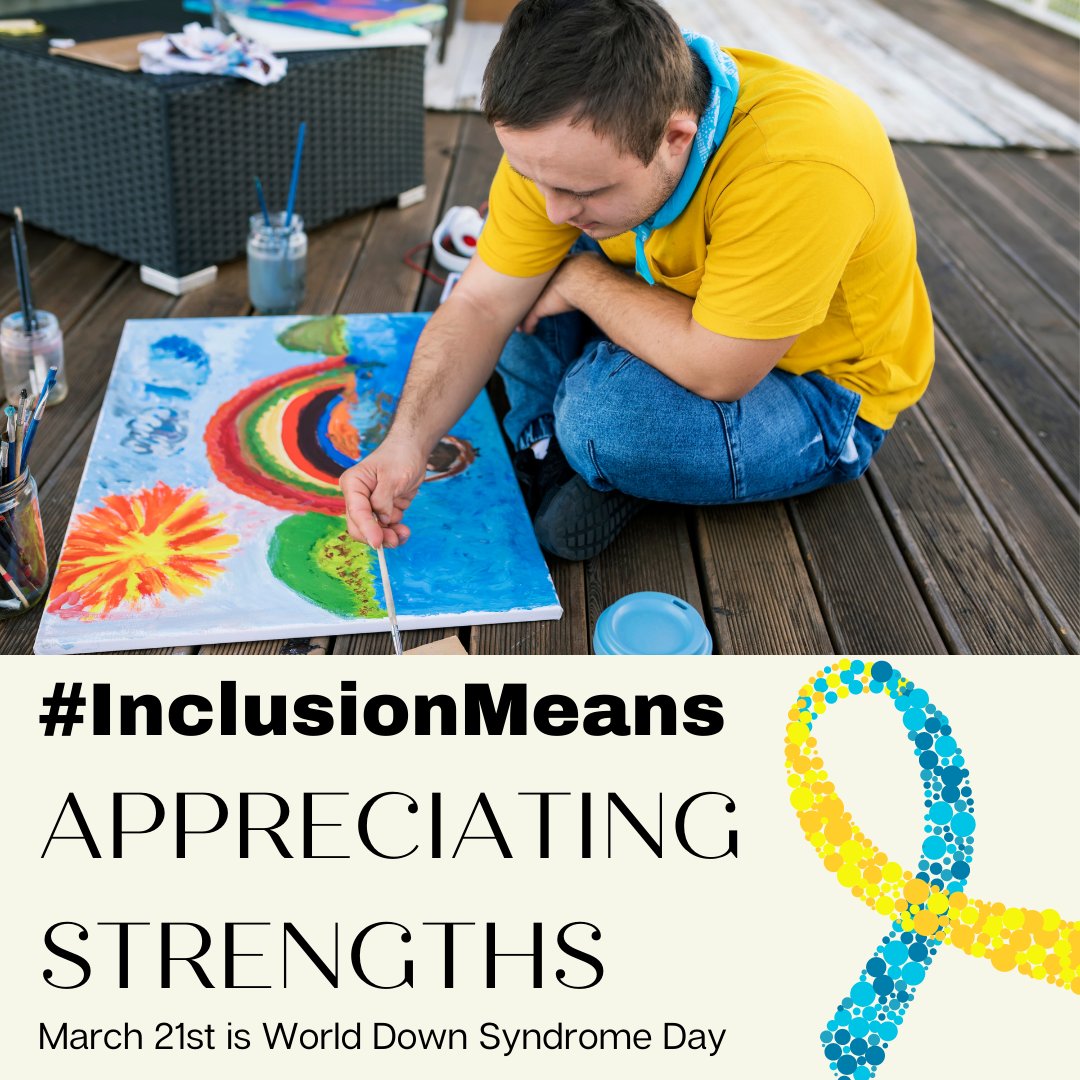 People with Down syndrome are living longer, happier and healthier lives than ever before: attending school, working and contributing to society in many wonderful ways.
Read Alec’s story here: worlddownsyndromeday.org/alec-from-the-…
#WorldDownSyndromeDay #InclusionMeans