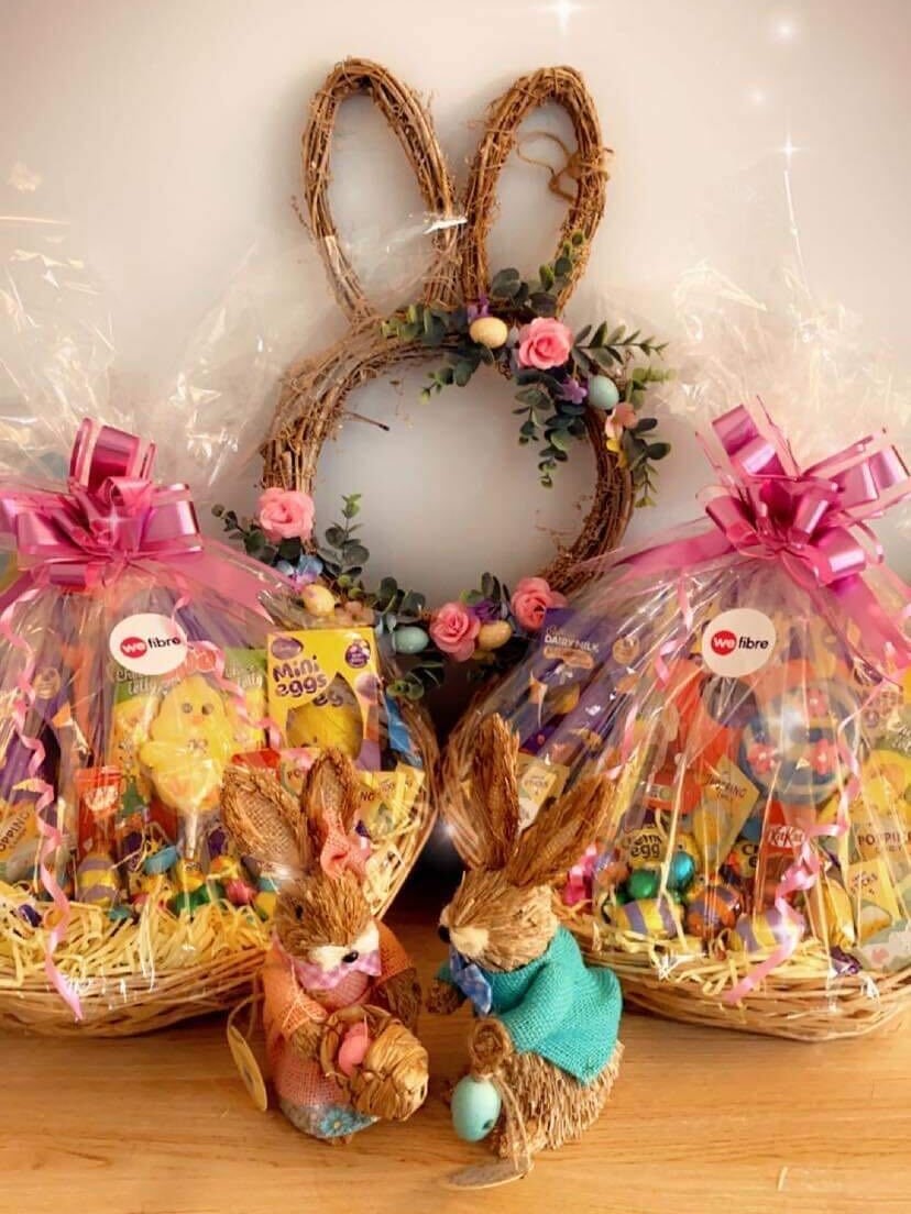 🐣 We're looking to sponsor local egg hunts/activities this Easter. If your in one of our build communities get in touch &amp; one of our local engagement team will get a Easter hamper to you. Just email get@wefibre.com to request one. We have a limited amount available, so be quick