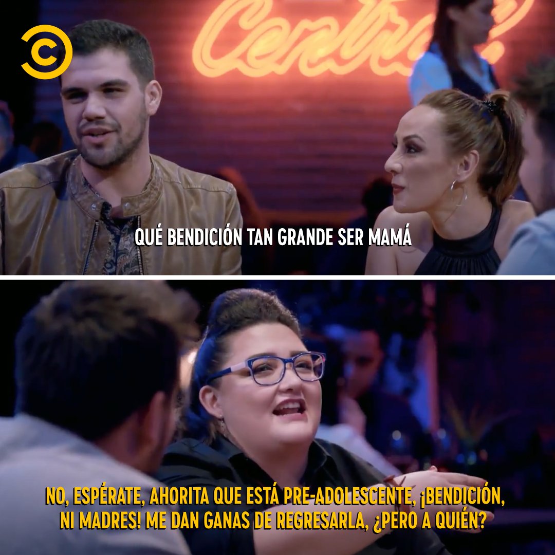 ComedyCentralLA's tweet photo. Lástima que no traen ticket de devolución para cuando cumplan los 13 años. #BarCentral https://t.co/2Fdq12jokc