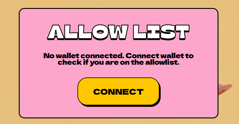 Ohhh, what does this button do?👀
Wallet checker coming soon

Rumors are that when you check ur wallet 🦄 will 💩 in it

We're giving away 3 AL spots, winners will be randomly picked in 48h
Remember to follow, like, RT and tag 3 friends to be considered🔥