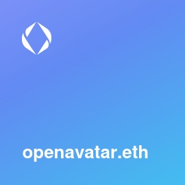 EnsSalesBot's tweet photo. openavatar.eth bought for 3.00 WETH (5,424.90 USD) on Opensea  #ENS #Web3Names #EnsNames  

https://t.co/ebIAnvNQnb https://t.co/X6fdM1ugIh