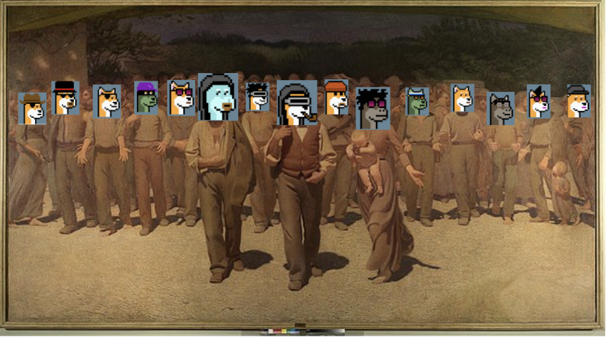 DogePunksBTC's tweet photo. Here is some information about the minting process:

- 1,089 wallets minted between 1 and 5 NFTs; 
- 318 wallets  minted between 5 and 10 NFTs;
- 109 wallets  minted between 10 and 20 NFTs;
- 71 wallets  minted more than 20 NFTs.

The total number of wallets is 1,587
#TOTHEWOOF https://t.co/Kswwem1K1T