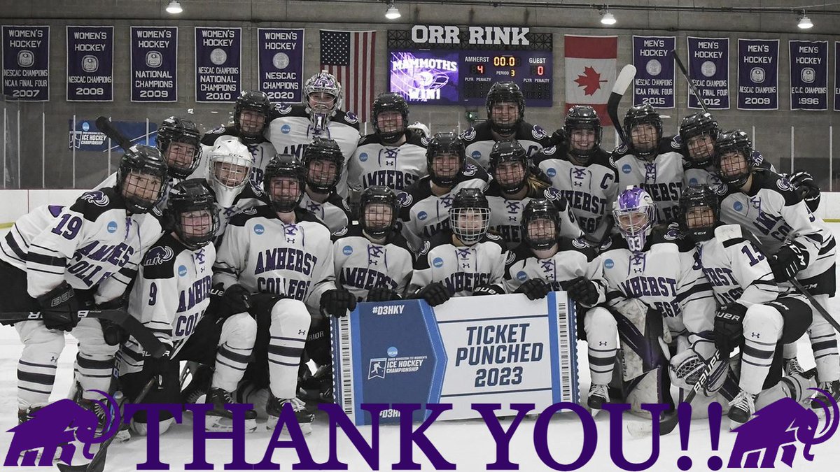 THANK YOU!! Thank you to everyone who supported and cheered for us near and far! Without all of the love and support we received from so many in this community, our journey would not have been nearly as incredible as it was. So much love right back to you all. Go Mammoths! 💜
