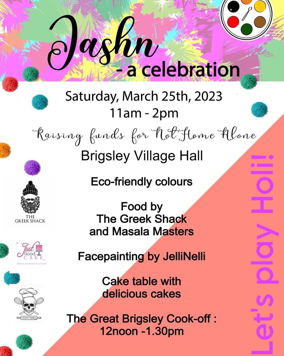 A fab event by <a href="/MasalaMasters/">Ruchita Green - Masala Masters</a> if anyone is looking for something to do this weekend with fabulous food and a bonus as money raised will go to <a href="/NotHomeAlone_/">Not Home Alone</a>