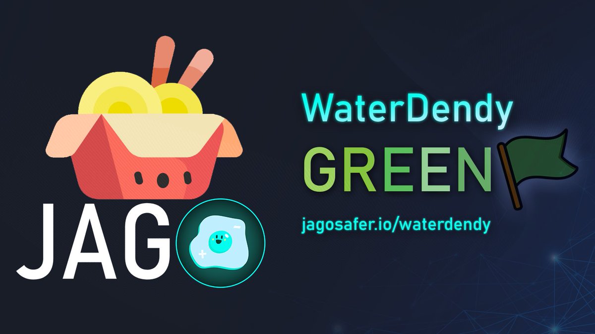 JaGo (@jagosafer) on Twitter photo 💠NEW: WaterDendy💠
<a href="/defi_waterfall/">Waterfall Finance (💙,🧡)</a>
Chain: #Arbitrum
Type: #YieldFarming
DETAILS: jagosafer.io/waterdendy
🛡️ALTHOUGH WE ALWAYS CHECK OUR SUBMISSIONS THOROUGHLY, YOU SHOULD NEVER FULLY RELY ON THEM, ITS NOT A FINANCIAL ADVICE, SO DYOR BEFORE INVESTING ANY MONEY
#DeFi 💠NEW: WaterDendy💠
<a href="/defi_waterfall/">Waterfall Finance (💙,🧡)</a>
Chain: #Arbitrum
Type: #YieldFarming
DETAILS: jagosafer.io/waterdendy
🛡️ALTHOUGH WE ALWAYS CHECK OUR SUBMISSIONS THOROUGHLY, YOU SHOULD NEVER FULLY RELY ON THEM, ITS NOT A FINANCIAL ADVICE, SO DYOR BEFORE INVESTING ANY MONEY
#DeFi