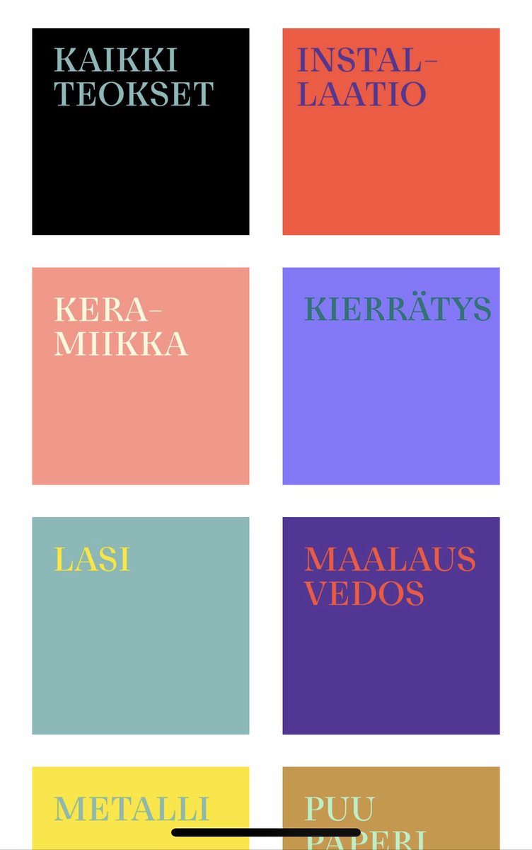 Kiitos Ornamon Teosmyynnin näyttelyyn osallistuneille! 🌈

✨Upeita teoksia✨edelleen tarjolla. Verkkokauppa palvelee 31.3.asti. 

Hanki nyt, saat ilmaisen kuljetuksen!  🌪️

teosmyynti.fi #teosmyynti23 #ornamonteosmyynti