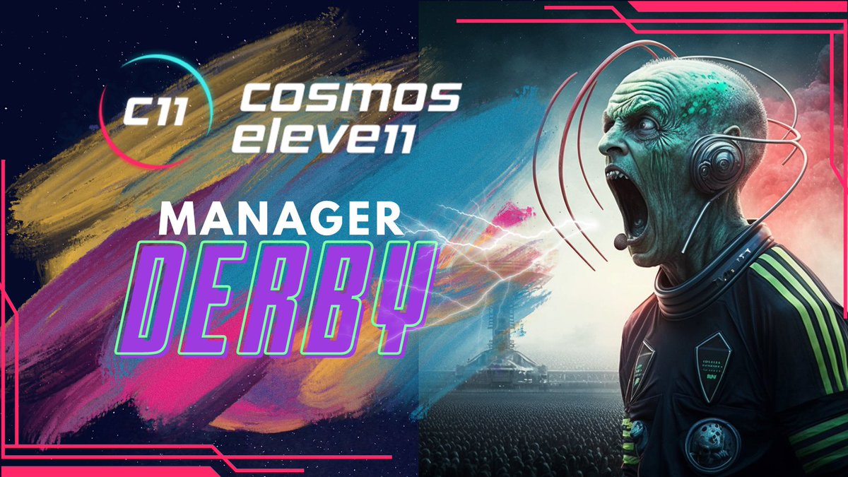 📢 Calling all football fanatics! ⚽️🏆 

Get ready for the ultimate challenge with our upcoming Manager Derby event! 🎮🔥 

Showcase your managerial skills and compete for BIG prizes! 💰 

Join us now! 

▶️play.cosmoseleven.com

#FootballManager #PlayToEarn #Crypto #NFTGaming