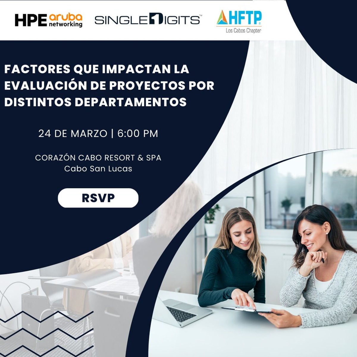HftPloscabos's tweet photo. Muchas gracias a todos lo que registraron a nuestro evento de este viernes, “Factores que Impactan la Evaluación de Proyectos por Di@SingleDigitsIncent@ArubaNetworks ustedes será todo un éxito.
¡Nos vemos ahí!
#HFTP #SingleDigits #Aruba #LiveEvents https://t.co/rTZZsYZbV3
