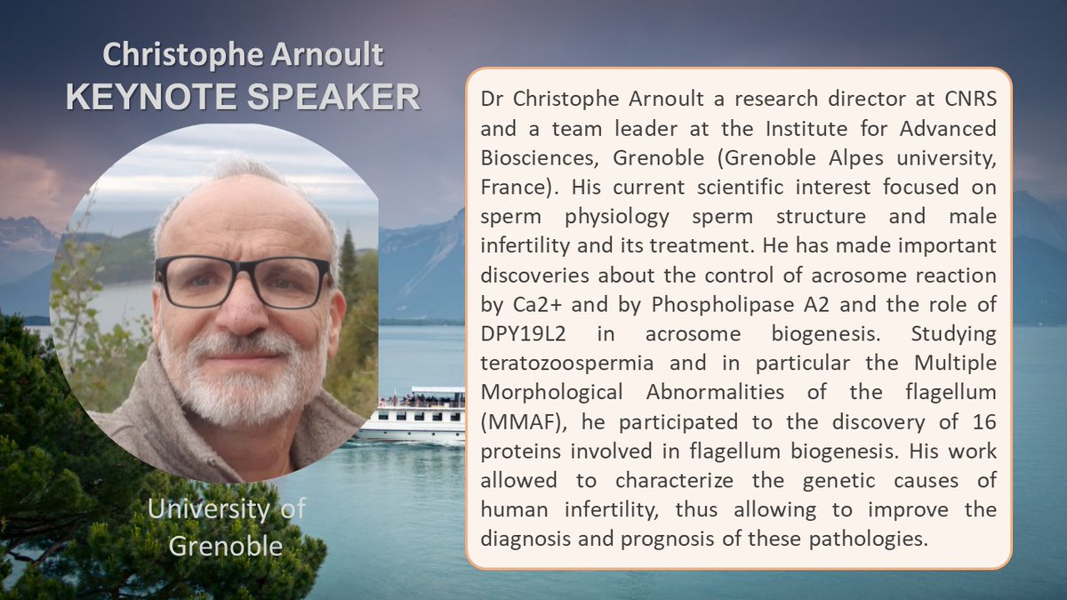 #ETW2023 is coming soon. 10 days left to benefit from the early bird rate. Register now and join us to meet outstanding speakers like Christophe Arnoult.  etw2023.org
