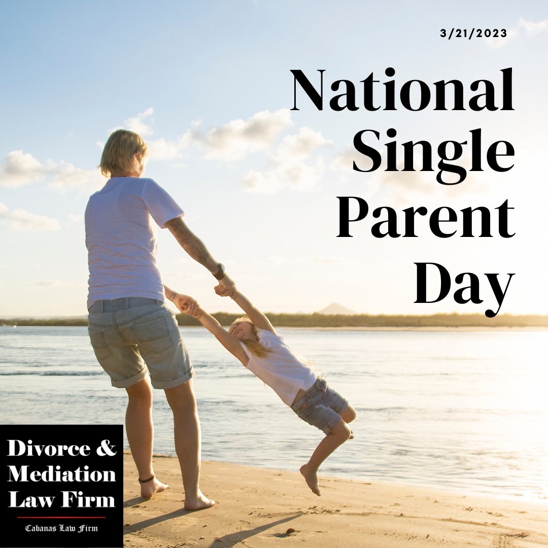 On this National Single Parent Day, let's celebrate the fathers and mothers who take care of their kids alone! 

For legal assistance Call or Text Us at (954) 231-1312

#DivorceandMediationLawFirm #SingleParentDay