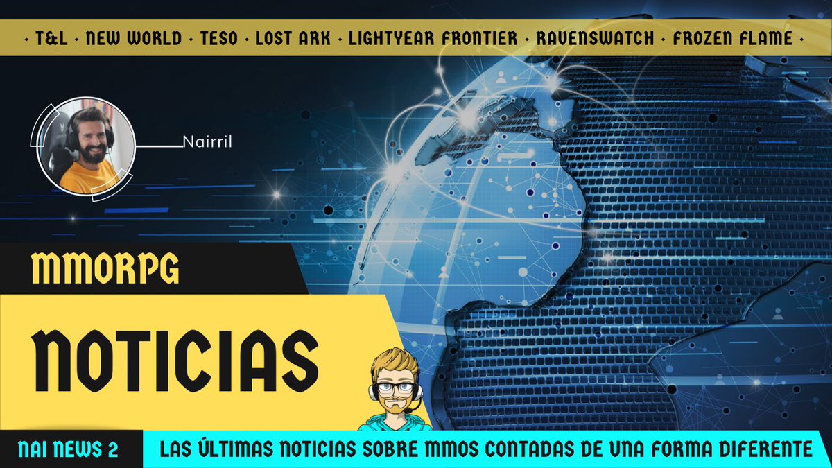 Nairril's tweet photo. Segunda entrega de Nai News! Las noticias sobre MMOs contadas de una forma diferente!
Para que estés al tanto de todo lo que pasa en el mundillo #MMORPG y #arpg 

Dime si te mola el formato!!

https://t.co/OUSAeaDWfY https://t.co/GSgLGRbAf4