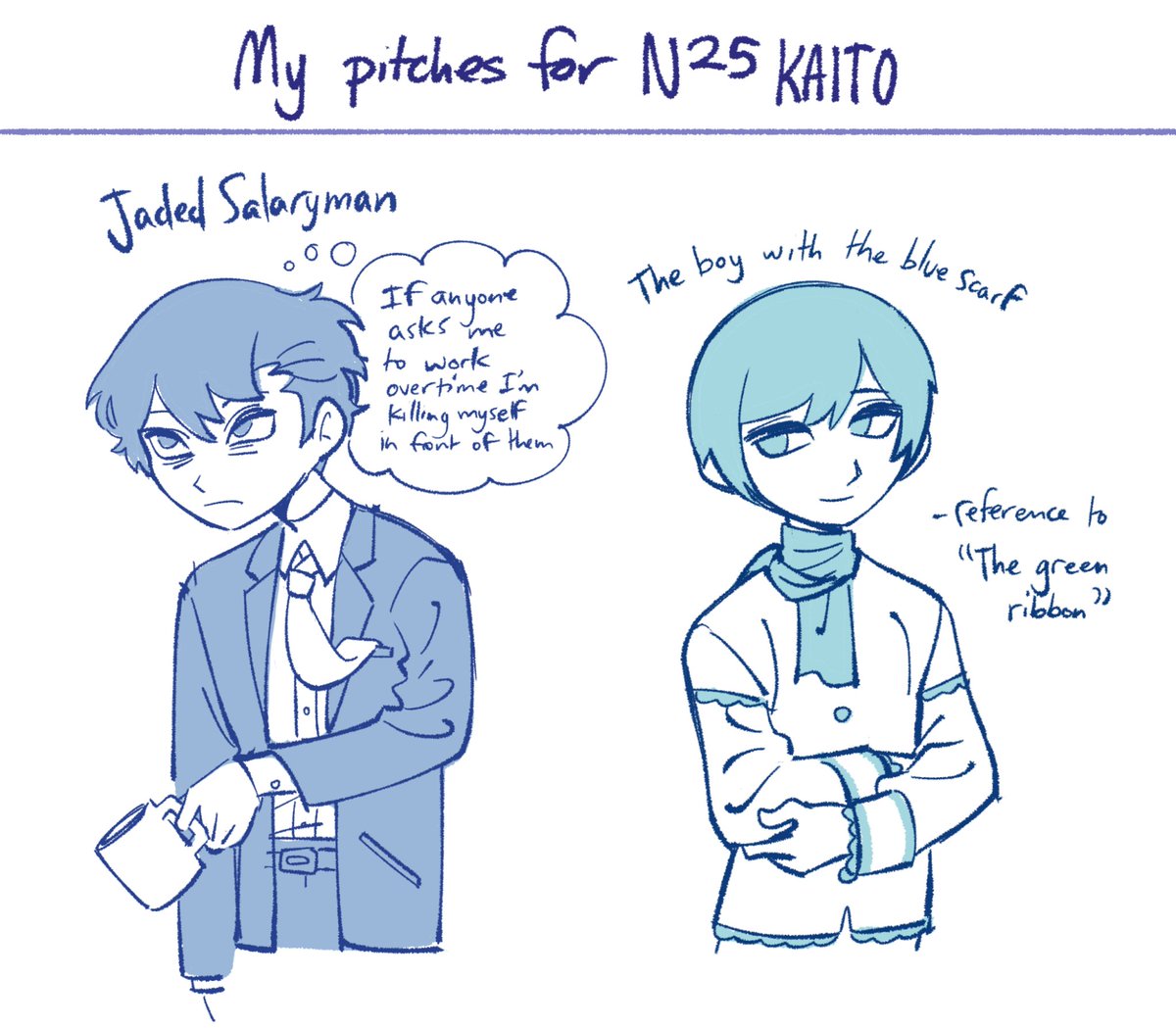 kaito Which KAITO is your favorite? (6/6) : r/ProjectSekai