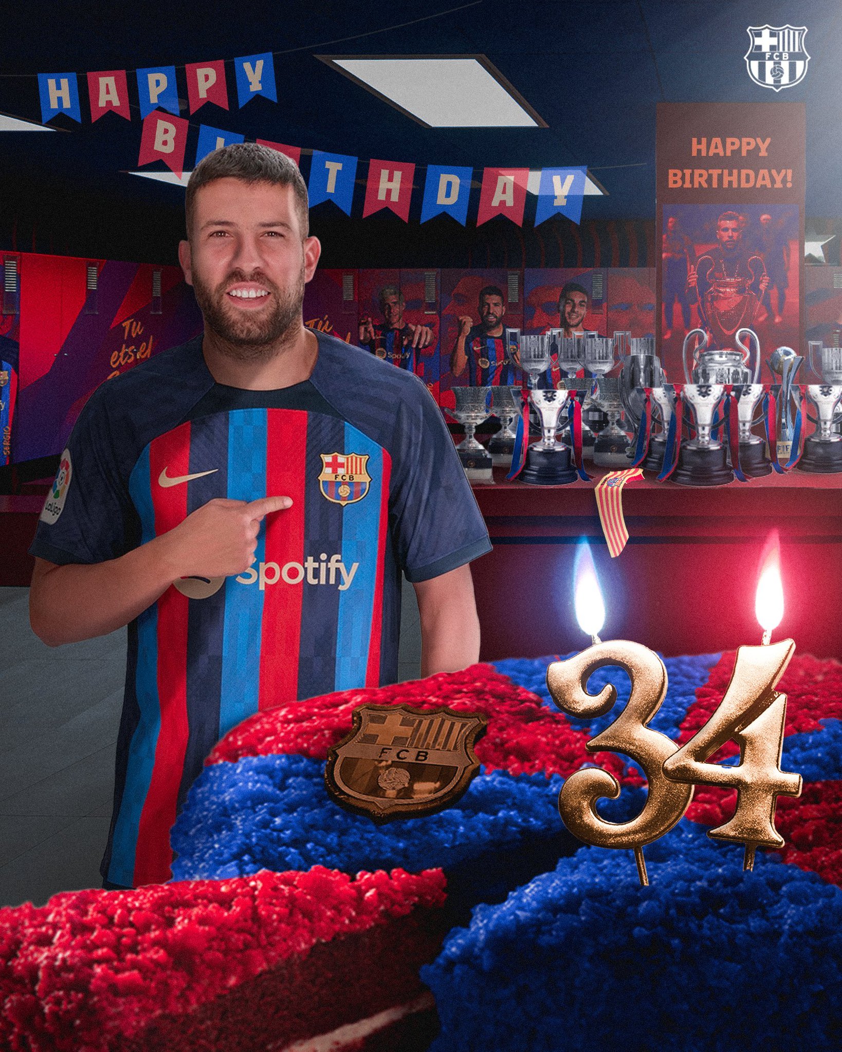  Happy birthday, Jordi Alba! 