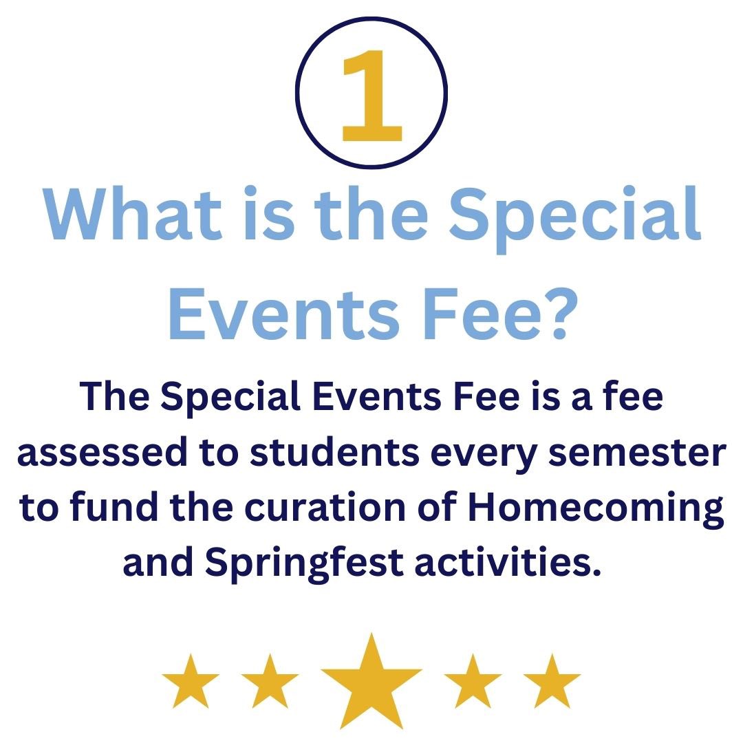 SUBRSGA's tweet photo. Hey Jags, here’s everything you need to know about the student assessed special events fee. On Friday, March 24 from 8am-5Pm vote “YES” it increase the fee to continue bringing you all top notch experiences 
.
.
.
.
.
#SUELECTIONS #wearesouthern  #sensationalsenate #thisisit 💙💛 https://t.co/xFEtNsfBic