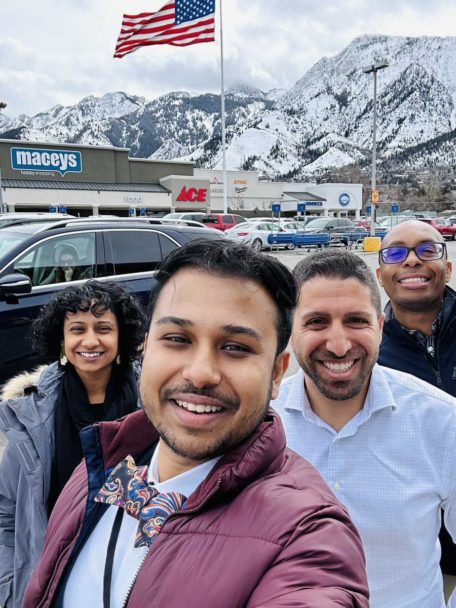 kuntal_sen_'s tweet photo. Had a great time at #ACMGMtg23 and #SIMD2023. Grateful for the opportunity to share our research and learn from brilliant colleagues. Favorite part was catching up with SLC friends and getting to meet the little munchkins, Nolan and Naomi. 🥰 👶 🌈 Until next time, SLC 👋 https://t.co/u206DziZ2Z