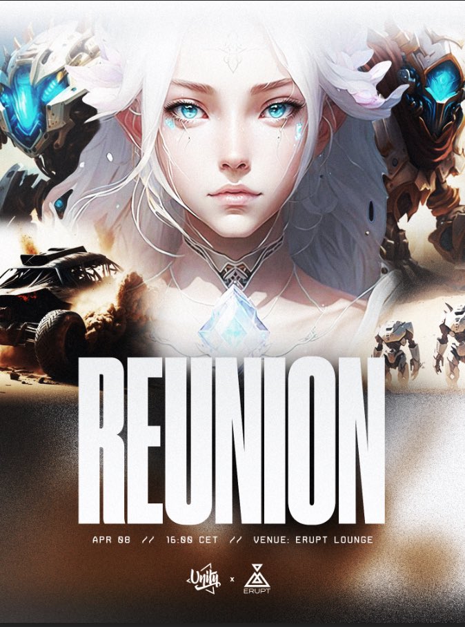 We’re proud to be back — and we brought support! We’re hosting a reunion event at <a href="/erupt_lounge/">Erupt Lounge</a> on the 8th of April X 16:00. 

Check out the schedule &amp; sign up at unity.freakshow.ltd/reunion