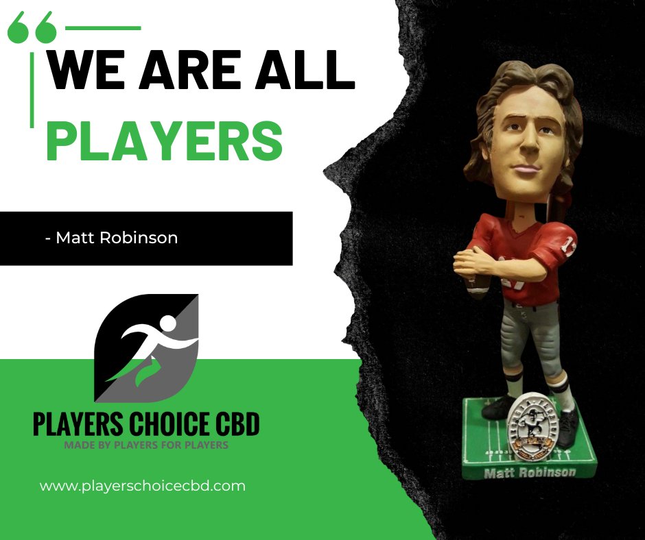 matttttison's tweet photo. Do you play in an amateur league? ๐ Go to yoga every other day? ๐ Even walk your dog twice a week? ๐ฆฎ
We can't all be professional athletes... but we are all Players!๐
https://t.co/V87wq6l8zs
#PCCBD #cbd #weareallplayers #madeforplayersbyplayers #football #mattrobinson https://t.co/CWbpt9CWvw