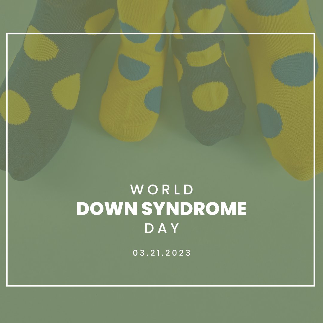 Embrace differences, celebrate diversity, and spread kindness on World Down Syndrome Day! ❤

#LotsOfSocks4DSI #WorldDownSyndromeDay #WithUsNotForUs #WDSD2023 #ShareTheJourney