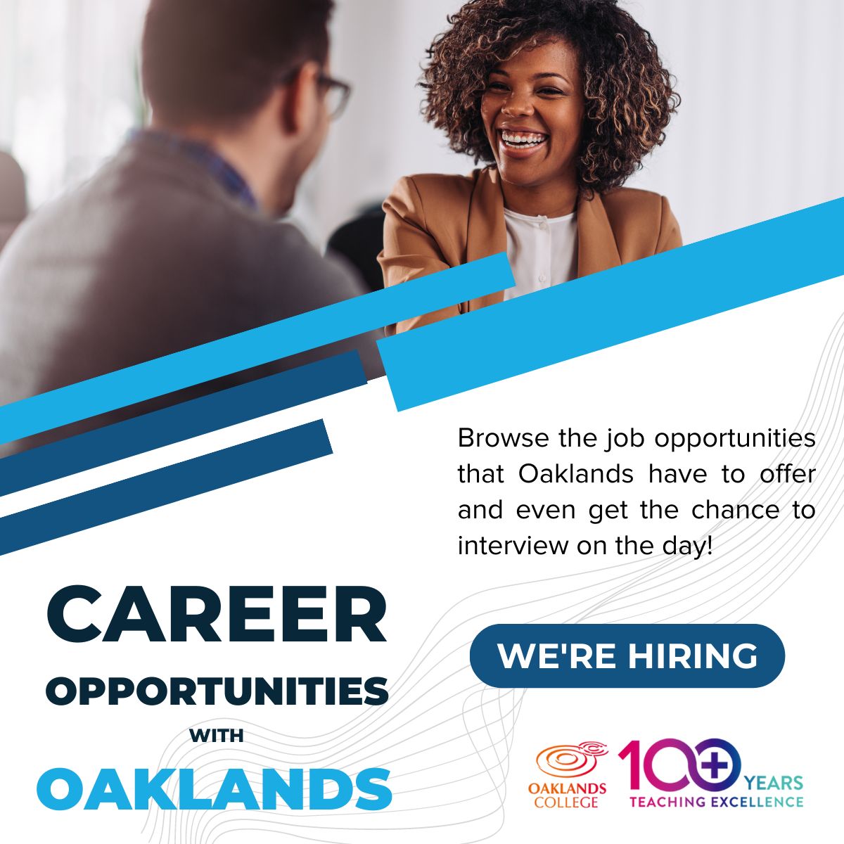 Oaklands College on Twitter and find out about our latest