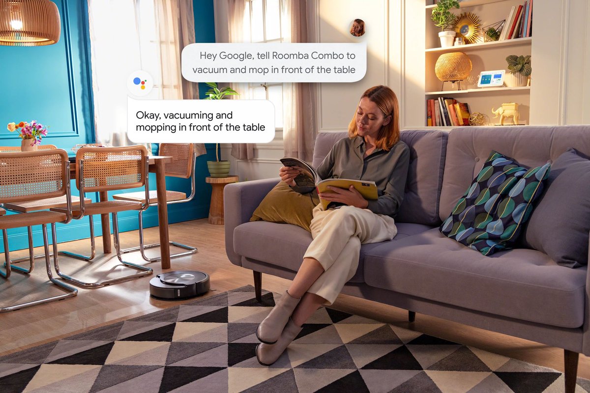 Hey Google...the perfect partner for your #Roomba for even more effortless cleaning.