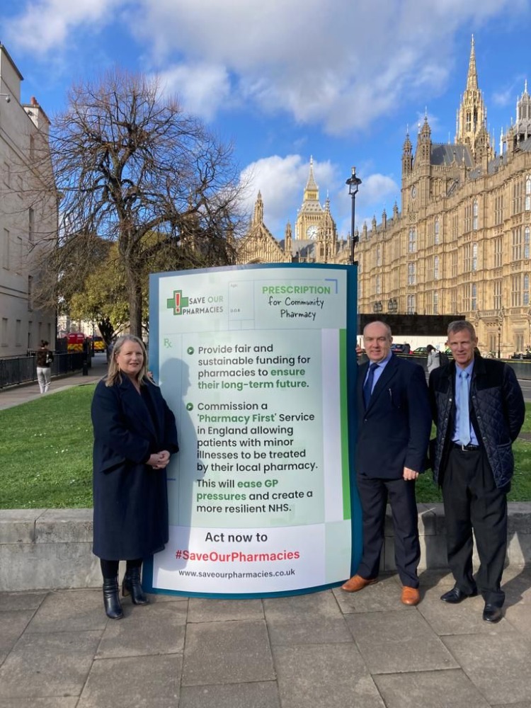 Community Pharmacy England (@compharmengland) on Twitter photo PSNC CEO <a href="/JanetMorrisonUK/">Janet Morrison</a> joined with other pharmacy representatives today for an emergency summit in Parliament to call for urgent and sustainable funding for the sector. You can sign the petition to #SaveOurPharmacies here: ow.ly/S9QZ50NogoA PSNC CEO <a href="/JanetMorrisonUK/">Janet Morrison</a> joined with other pharmacy representatives today for an emergency summit in Parliament to call for urgent and sustainable funding for the sector. You can sign the petition to #SaveOurPharmacies here: ow.ly/S9QZ50NogoA