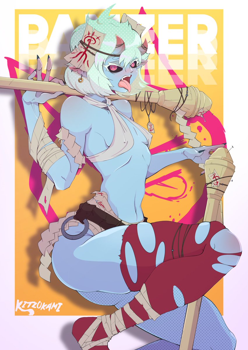 Kitzokami's tweet photo. Hello, I’m a digital artist with a strange infatuation with foxes and blindingly bright and vibrant colors. 

DM me for commissions, always open to talk about art or whatever. https://t.co/fngZvgT3mV
